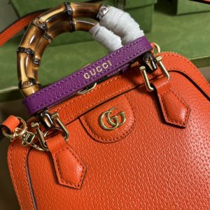 Gucci Diana Bamboo Mini Tot Bag-20x16x8.5CM - Image 6