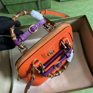 Gucci Diana Bamboo Mini Tot Bag-20x16x8.5CM - Image 5