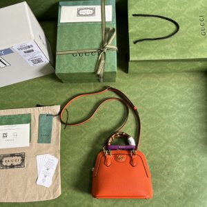 Gucci Diana Bamboo Mini Tot Bag-20x16x8.5CM - Image 9