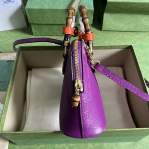 Gucci Diana Bamboo Mini Tot Bag-20x16x8.5CM - Image 4
