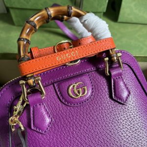 Gucci Diana Bamboo Mini Tot Bag-20x16x8.5CM - Image 6