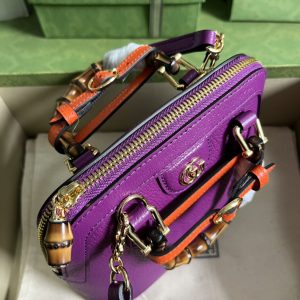 Gucci Diana Bamboo Mini Tot Bag-20x16x8.5CM - Image 7