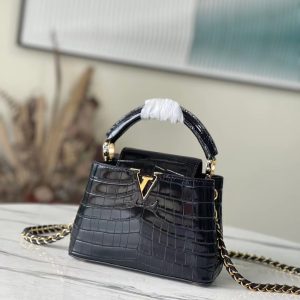 Louis Vuitton Mini Capucines Handlebag-21*14*8CM