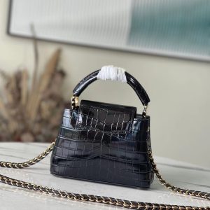 Louis Vuitton Mini Capucines Handlebag-21*14*8CM - Image 2