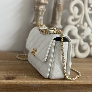 Ch@nel Flap Bag-13*20*9.5CM - Image 3