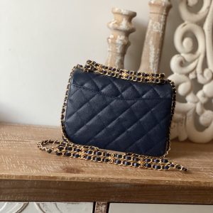Ch@nel Flap Bag-13*20*9.5CM - Image 8