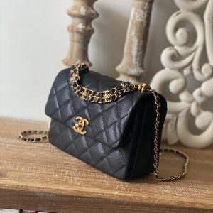 Ch@nel Flap Bag-13*20*9.5CM - Image 2
