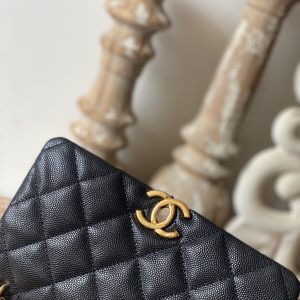Ch@nel Flap Bag-13*20*9.5CM - Image 4