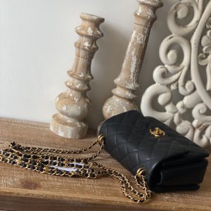 Ch@nel Flap Bag-13*20*9.5CM - Image 8