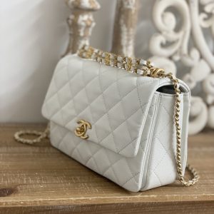 Ch@nel Flap Bag-16*23*11.5CM - Image 2