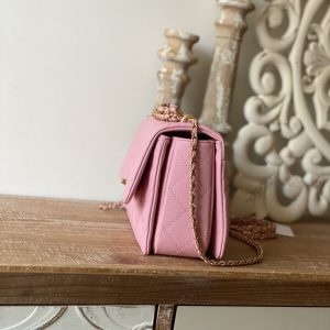 Ch@nel Flap Bag-16*23*11.5CM - Image 3