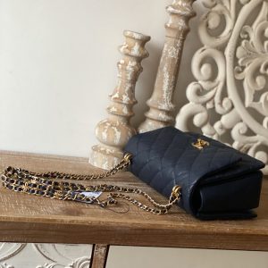 Ch@nel Flap Bag-16*23*11.5CM - Image 8