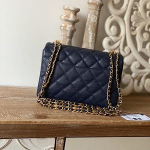 Ch@nel Flap Bag-16*23*11.5CM - Image 9