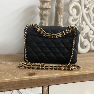 Ch@nel Flap Bag-16*23*11.5CM - Image 9