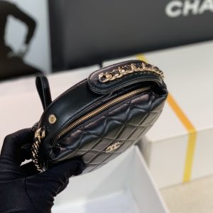 Ch@nel Pouch Bag-16*16*5.5CM - Image 4