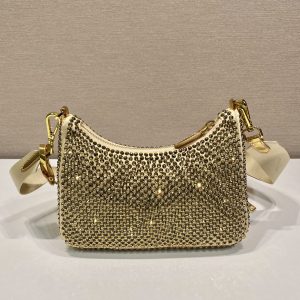Prada 1BH204 Nylon Hobo Bag-22*16*6CM - Image 4