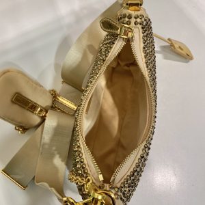Prada 1BH204 Nylon Hobo Bag-22*16*6CM - Image 8