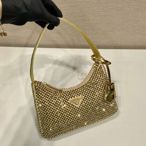 Prada Nylon 1NE515 Hobo Bag-23*14*5CM - Image 3