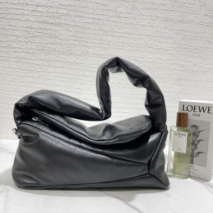 Lowee Puzzle Puffer Hobo Bag-31*16*13CM - Image 2