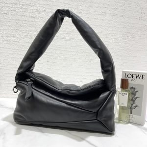 Lowee Puzzle Puffer Hobo Bag-31*16*13CM - Image 3