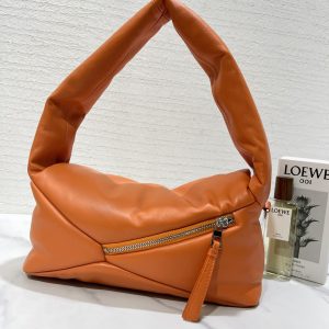 Lowee Puzzle Puffer Hobo Bag-31*16*13CM - Image 6