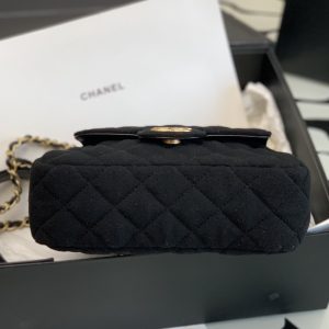Ch@nel Hobo Handbags-17*19*6CM - Image 5