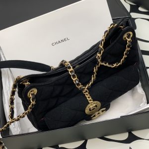 Ch@nel Hobo Handbags-21CM - Image 2