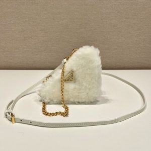 Prada 1NR015 Double Triangle Bag -15*10*5CM - Image 3