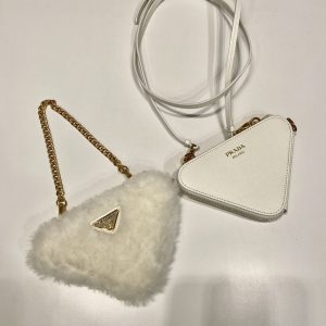 Prada 1NR015 Double Triangle Bag -15*10*5CM - Image 2