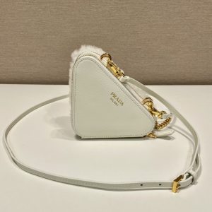 Prada 1NR015 Double Triangle Bag -15*10*5CM - Image 4