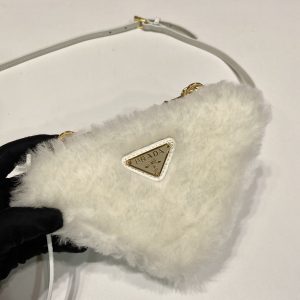 Prada 1NR015 Double Triangle Bag -15*10*5CM - Image 9