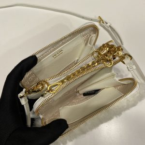 Prada 1NR015 Double Triangle Bag -15*10*5CM - Image 8