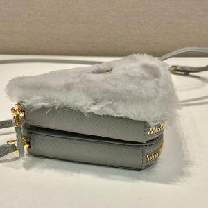 Prada 1NR015 Double Triangle Bag -15*10*5CM - Image 10