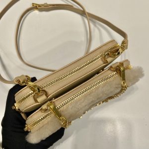 Prada 1NR015 Double Triangle Bag -15*10*5CM - Image 7