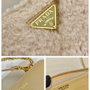 Prada 1NR015 Double Triangle Bag -15*10*5CM - Image 9