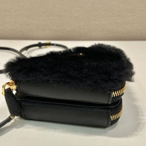 Prada 1NR015 Double Triangle Bag -15*10*5CM - Image 6