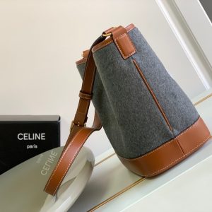 Celina Cuir Bucket-30×22×13CM - Image 2