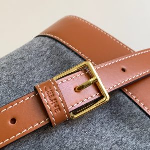 Celina Cuir Bucket-30×22×13CM - Image 5