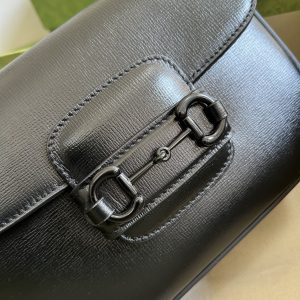 Gucci 1955 Horsebit Shoulder Bag-20.6*14.4*5.1CM - Image 5
