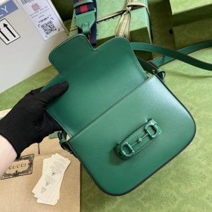 Gucci 1955 Horsebit Shoulder Bag-20.6*14.4*5.1CM - Image 7