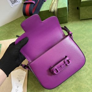 Gucci 1955 Horsebit Shoulder Bag-20.6*14.4*5.1CM - Image 7
