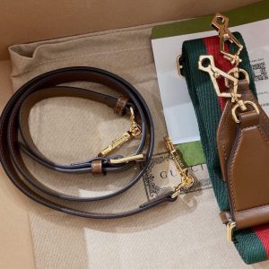 Gucci 1955 Horsebit Shoulder Bag-20.6*14.4*5.1CM - Image 5