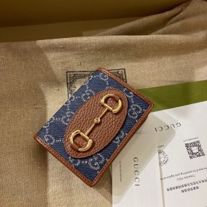 Gucci 1955 Horsebit Wallet-11x 8.5 x 3CM