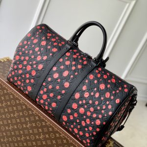 Louis Vuitton x YK Keepall BANDOULIÈRE 50-M21674-50 x 29 x 23CM - Image 3