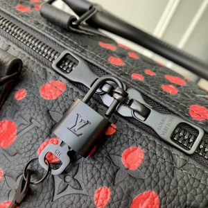 Louis Vuitton x YK Keepall BANDOULIÈRE 50-M21674-50 x 29 x 23CM - Image 6