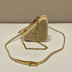 Prada 1NR015 Double Triangle Bag -15*10*5CM - Image 3