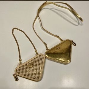 Prada 1NR015 Double Triangle Bag -15*10*5CM - Image 2