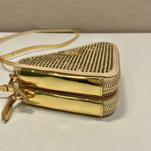 Prada 1NR015 Double Triangle Bag -15*10*5CM - Image 6