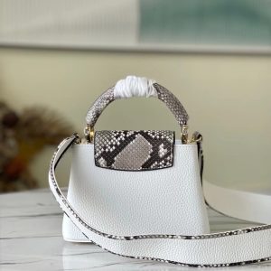 Louis Vuitton Mini Capucines Handlebag-21*14*8CM - Image 2