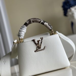 Louis Vuitton Mini Capucines Handlebag-21*14*8CM - Image 3